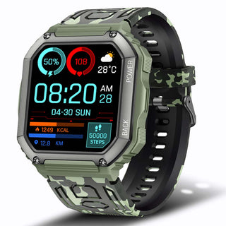 SENBONO 2022 New Smart Watch Men Big Battery Music Play Fitness Tracker Bluetooth Dial Call Sport Smartwatch Men for IOS Android ALODIA STORE