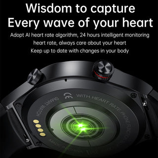 2022 New Bluetooth Call Smart Watch Men Sports Fitness Tracker Waterproof Smartwatch Large HD screen for huawei Xiaomi phone+box ALODIA STORE