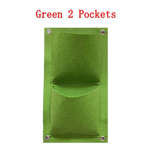 NEW Wall Hanging Pockets Planting Bags Flower Pot Waterproof Grow Bag Garden Planter Vertical Suculentas Plant Pot Home Decor ALODIA STORE