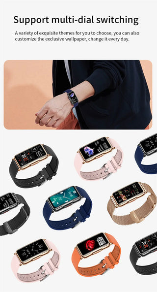 New Sports Smart Watch Men Women 1.47-inch Full Touch Fitness Tracker IP67 Waterproof Smartwatch For Huawei Xiaomi Phone ALODIA STORE
