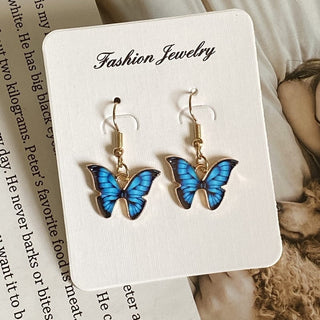Luxury Necklace for Women Butterfly Necklace Shiny Double Chain Clavicle Pendant Anniversary Gift Jewelry Necklaces for Women ALODIA STORE
