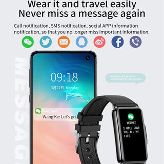 New Sports Smart Watch Men Women 1.47-inch Full Touch Fitness Tracker IP67 Waterproof Smartwatch For Huawei Xiaomi Phone ALODIA STORE