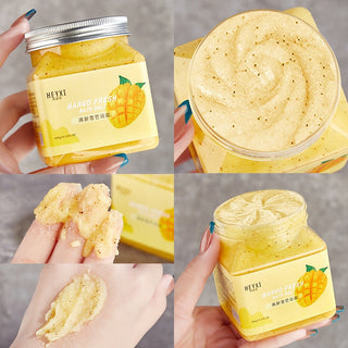 Fruity Body Scrub Back Foot Hand Body Exfoliating Moisturizer Deep Cleansing Moisturizing Dead Skin Removal Skin Care Exfoliator ALODIA STORE