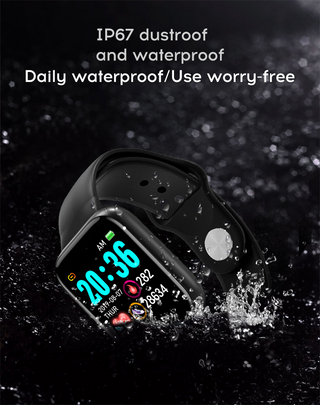 Twitch  Smart Watch Men Women Bluetooth Fitness Tracker Bracelet Sport Heart Rate Blood Pressure Kids Smartwatch for IOS Android ALODIA STORE
