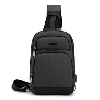 Men Canvas Shoulder Bag Multifunction Casual Travel Crossbody Bags Vintage Solid Zipper Men Messenger Top-handle Handbags ALODIA STORE