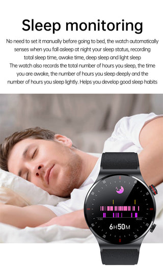 2022 New Bluetooth Call Smart Watch Men Sports Fitness Tracker Waterproof Smartwatch Large HD screen for huawei Xiaomi phone+box ALODIA STORE