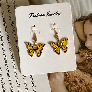 Luxury Necklace for Women Butterfly Necklace Shiny Double Chain Clavicle Pendant Anniversary Gift Jewelry Necklaces for Women ALODIA STORE