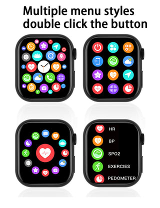 2023 Smart Watch Women Series 8 2.0 " Screen Bluetooth Call Heart Rate Blood Pressure Men Smartwatch for Apple Watch IWO Watch 8 ALODIA STORE