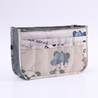 Double Zipper Cosmetic ALODIA STORE