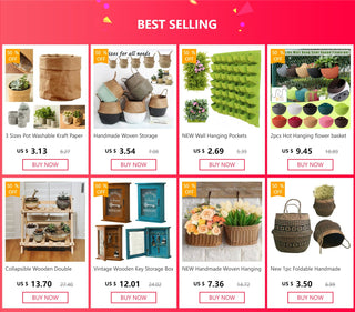 NEW Wall Hanging Pockets Planting Bags Flower Pot Waterproof Grow Bag Garden Planter Vertical Suculentas Plant Pot Home Decor ALODIA STORE