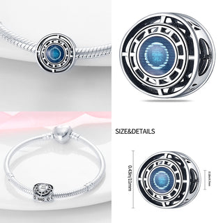 new 100% 925 sterling silver disney charm of ley 925 Chain Beaded Suitable For Ladies Original Pandora Bracelet DIY Jewelry ALODIA STORE