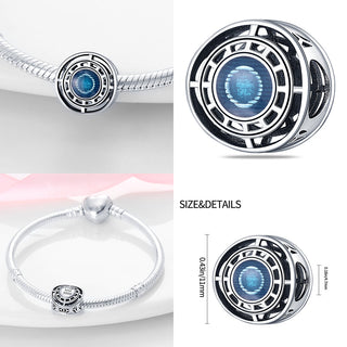 new 100% 925 sterling silver disney charm of ley 925 Chain Beaded Suitable For Ladies Original Pandora Bracelet DIY Jewelry ALODIA STORE