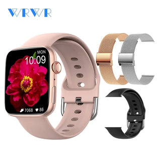 2023 NEW Smart Watch Bluetooth Calls Smartwatch For Men Women Sport Fitness Bracelet Custom Watch Face Sleep Heart Rate Monitor ALODIA STORE