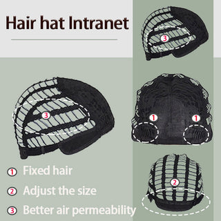 Green Short Bob Wig With Bangs for Women Shoulder Length Synthetic Wigs Cosplay Party Daily Lolita Natural Hair Black Pink Red ALODIA STORE