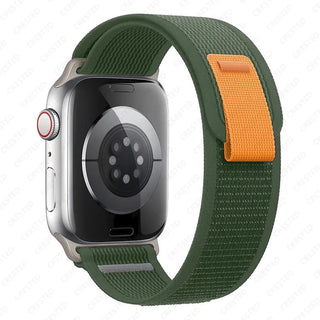 Trail loop Band for Apple watch Ultra 49mm 45mm 41mm 44mm 40mm 42mm 38mm 40 44 45 mm bracelet iWatch series 7 6 5 4 3 se 8 strap ALODIA STORE