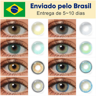 Iris Color Lens Eyes Makeup DNA Contact Lenses Beauty Cosmetic Color Contact Lenses For Eyes Iris 2pcs Yearly Colored Eye Lenses ALODIA STORE