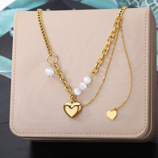 Stainless Steel Geometry Star Moon Butterfly Pendant Multilayer Chain Choker Necklace For Women Wedding Accessories Dropshipping ALODIA STORE