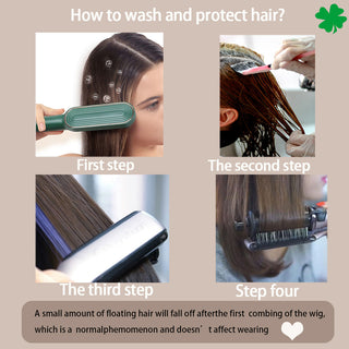 Green Short Bob Wig With Bangs for Women Shoulder Length Synthetic Wigs Cosplay Party Daily Lolita Natural Hair Black Pink Red ALODIA STORE