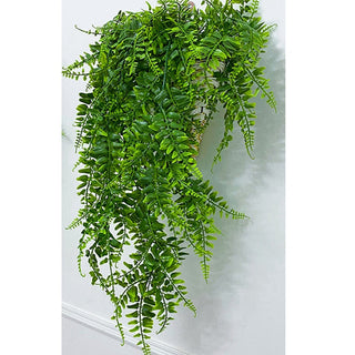 Artificial Plant Vines Grass Wall Hanging Leaves Garland Outdoor Wedding Home Garden Decoration Green Fake Rattan Ivy Arrange ALODIA STORE