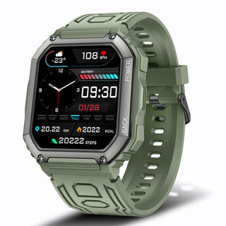 SENBONO 2022 New Smart Watch Men Big Battery Music Play Fitness Tracker Bluetooth Dial Call Sport Smartwatch Men for IOS Android ALODIA STORE