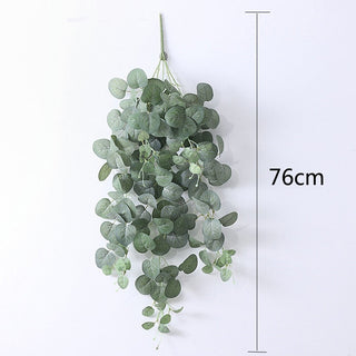 Artificial Plant Vines Wall Hanging Rattan Leaves Branches Outdoor Garden Home Decoration Plastic Fake Silk Leaf Green Plant Ivy ALODIA STORE