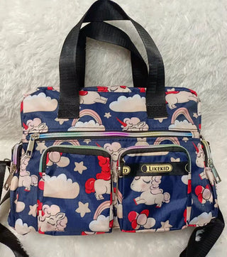 Ladies LargeCapacity Waterproof Tote Bag Flower ALODIA STORE