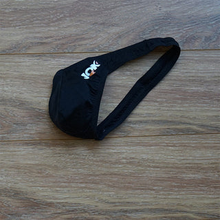 Men Sexy Lingerie Underwear Unilateral Tie T Pants Low Waist Sexy Thong Gays Clothes Sissy Panties Mens G-strings Pouch Bikini ALODIA STORE