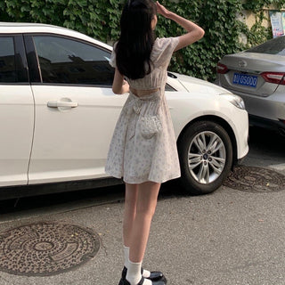 Floral Design Korean Style Lovely Simple Trendy Summer ALODIA STORE
