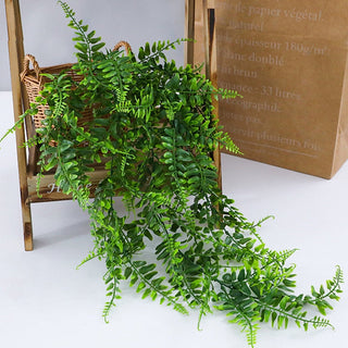 Artificial Plant Vines Grass Wall Hanging Leaves Garland Outdoor Wedding Home Garden Decoration Green Fake Rattan Ivy Arrange ALODIA STORE