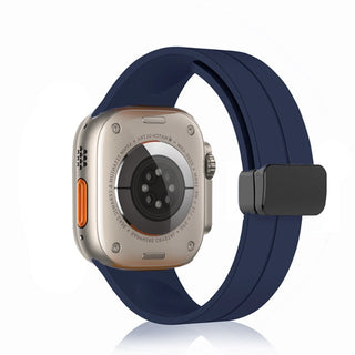 Magnetic Strap For Apple watch ultra band 44mm 45mm 49mm 40mm 41mm 42mm 38mm 45 mm Silicone Bracelet iWatch Series 7 8 se 6 5 3 ALODIA STORE