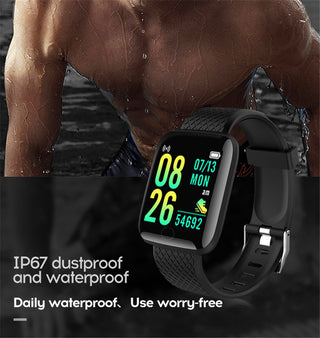 Twitch  Smart Watch Men Women Bluetooth Fitness Tracker Bracelet Sport Heart Rate Blood Pressure Kids Smartwatch for IOS Android ALODIA STORE
