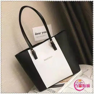 New Women's Handbags Simple Shoulder Bag Large Capacity Leather Fashion Korean Tote Bag Trendy Leisure Office Lady Bags ALODIA STORE