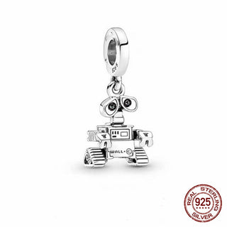 new 100% 925 sterling silver disney charm of ley 925 Chain Beaded Suitable For Ladies Original Pandora Bracelet DIY Jewelry ALODIA STORE
