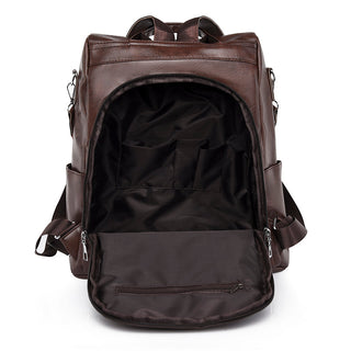 Fashion Anti-theft Women Backpacks Famous Brand High leather ALODIA STORE