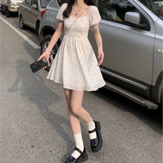 Floral Design Korean Style Lovely Simple Trendy Summer ALODIA STORE