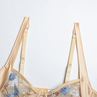 Eroctic Lingerie Tulle Embroidery Bodysuits for Women Summer 2022 See Through Lingerie Bodysuit One Piece Lingerie for Women ALODIA STORE