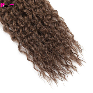 Ariel Curl Deep Wave Braiding Hair Extension Natural Synthetic African Afro Hair Water Twist Crochet Braids Hair Expo City ALODIA STORE