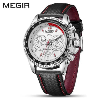 MEGIR Mens Watches Top Brand Luxury Quartz Watch Men Fashion Luminous Army Waterproof Men Wrist Watch  Relogio Masculino 1010G ALODIA STORE