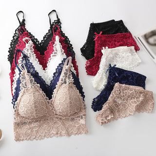 Sexy Lace Underwear French Bra Set Comfortable Women Bras Lingeries Ladies Underwear Suit ALODIA STORE