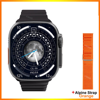 2022 VWAR ZD8 Ultra MAX Smart Watch Series 8 Titanium Alloy 1:1 49mm Case Bluetooth Call NFC ECG IP68 Waterproof Smartwatch Men ALODIA STORE