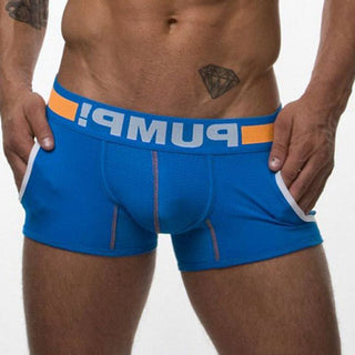 Lingeries Cotton Patchwork Low waist Sexy Men Underwear Boxer Shorts New Trunks Mens Boxershorts Underware Boxers Funny ALODIA STORE