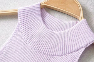 Sexy Tank Top Turtleneck Halter Crop Tops Women Summer Camis Backless Camisole Fashion Casual Tube Lady Sleeveless Cropped Vest ALODIA STORE
