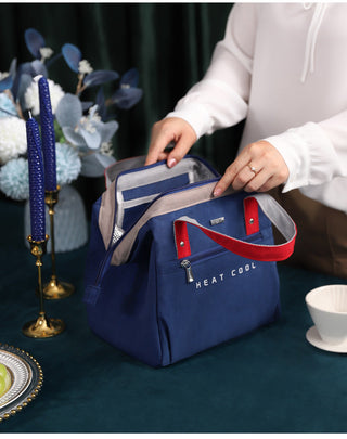 Fresh Cooler Bags Large Lunch Bag Women Waterproof Concise Convenient Thermal Breakfast Box Portable Picnic Travel Food Storage ALODIA STORE