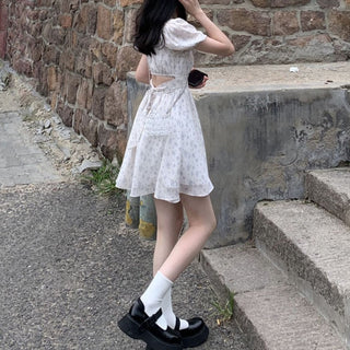 Floral Design Korean Style Lovely Simple Trendy Summer ALODIA STORE