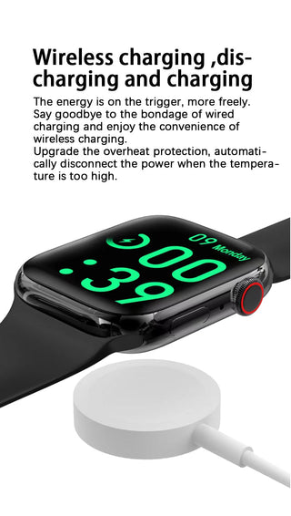 2023 Smart Watch Women Series 8 2.0 " Screen Bluetooth Call Heart Rate Blood Pressure Men Smartwatch for Apple Watch IWO Watch 8 ALODIA STORE