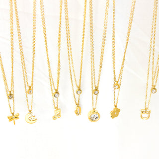 LUXUKISSKIDS Stainless Steel Necklace Chains Woman 10pcs/lot Bulk Wholesale DIY Rolo 2mm Chain No Fade Choker For Jewelry Making ALODIA STORE