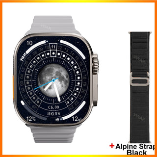 2022 VWAR ZD8 Ultra MAX Smart Watch Series 8 Titanium Alloy 1:1 49mm Case Bluetooth Call NFC ECG IP68 Waterproof Smartwatch Men ALODIA STORE