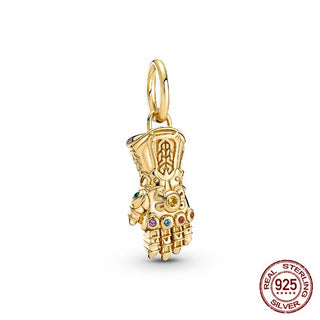 new 100% 925 sterling silver disney charm of ley 925 Chain Beaded Suitable For Ladies Original Pandora Bracelet DIY Jewelry ALODIA STORE
