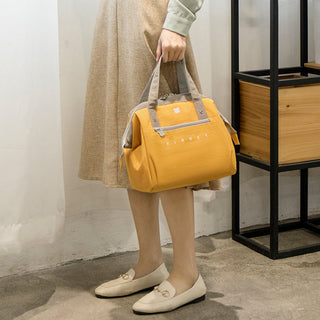 Portable Lunch Bag New Thermal Insulated Lunch Box Tote Cooler Bag Bento Pouch Lunch Container School Food Storage Bags ALODIA STORE