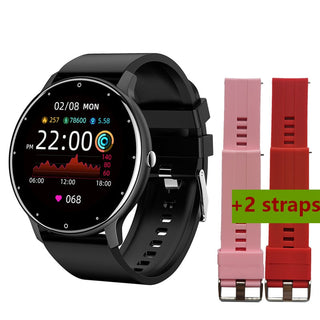 Women Smart Watch Men Smartwatch Heart Rate Monitor Sport Fitness Music Ladies Waterproof Watch For Android IOS Phone ALODIA STORE